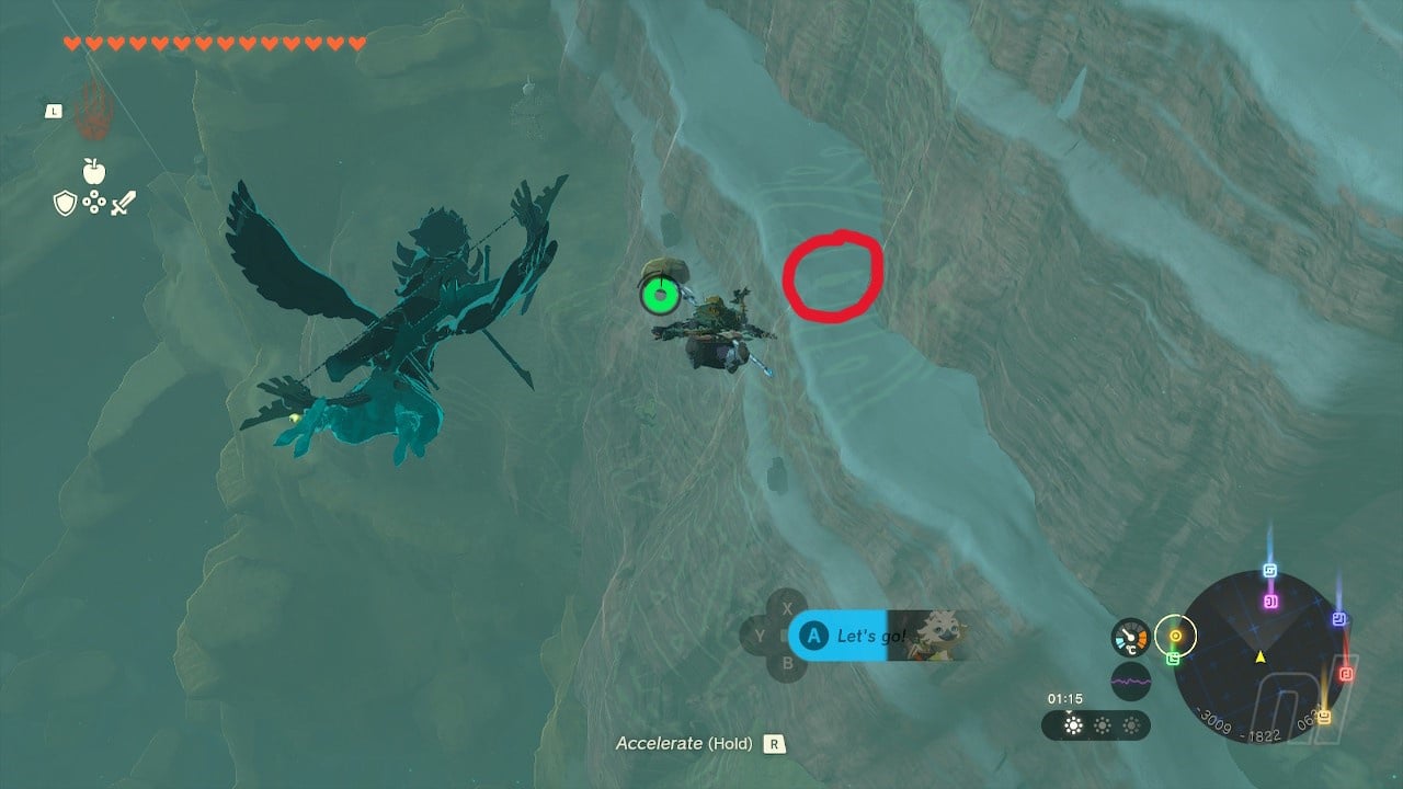 Dragon Tear geoglyph and Memory locations in Zelda: TOTK - Polygon