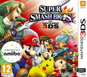 super smash bros 3ds control