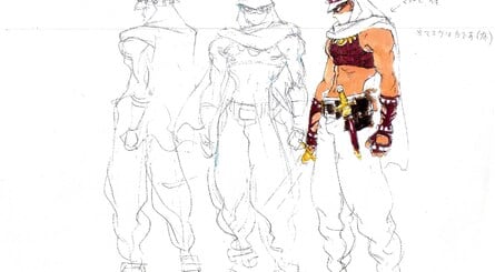 Concept art — supplied by Alex Jimenez — shows early designs for the player characters (click to enlarge)