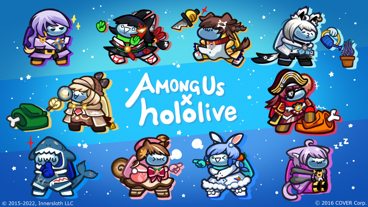 Among Us X Hololive VTuber Collab Officially Announced