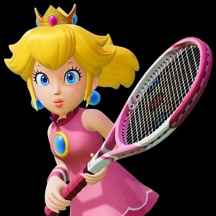 Mario Tennis Fever - Peach