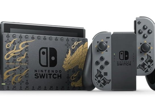 Nintendo Unveils Monster Hunter Rise Special Edition Switch Console