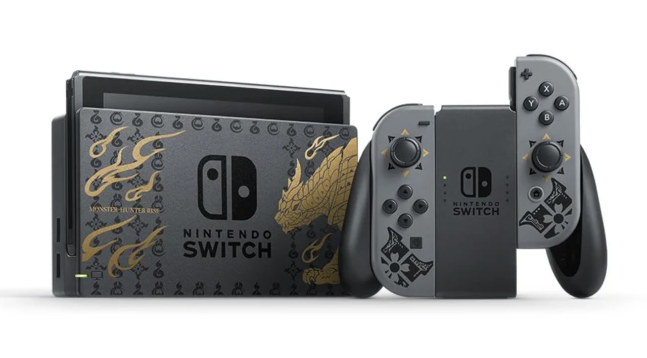 Nintendo Unveils Monster Hunter Rise Special Edition Switch Console |  Nintendo Life