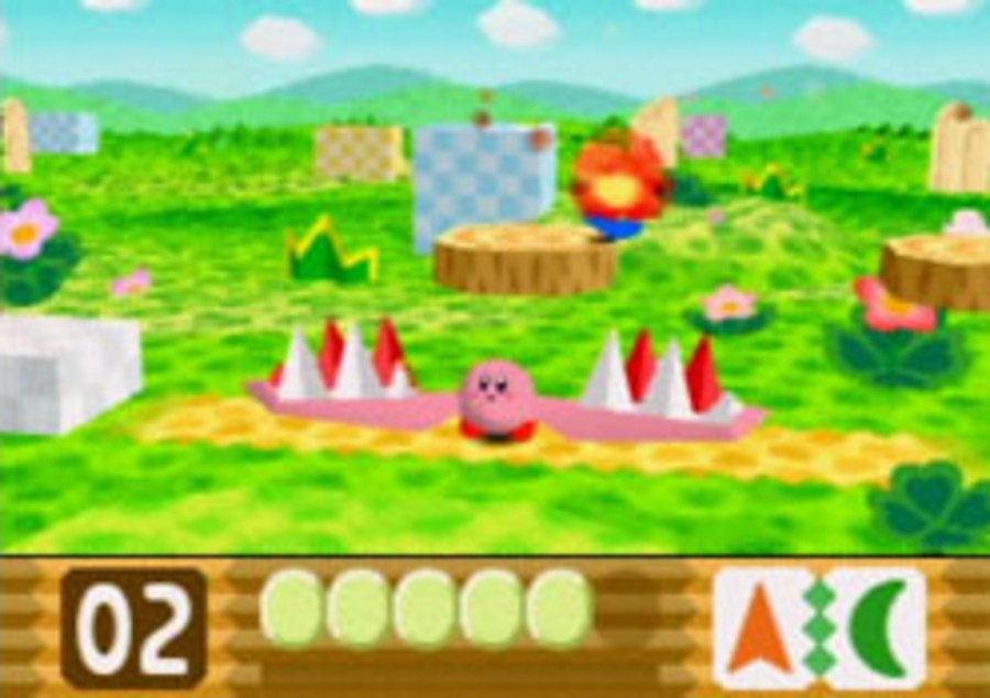 Kirby's first 3D outing!