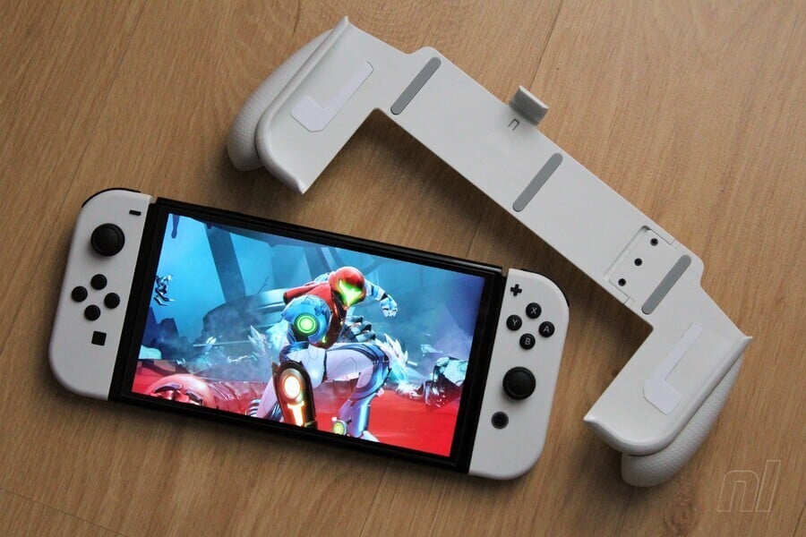 Switch OLED console and NeoGrip