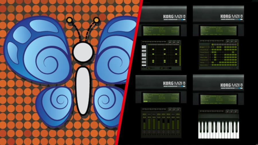 Butterfly: Inchworm Animation II /  KORG M01D