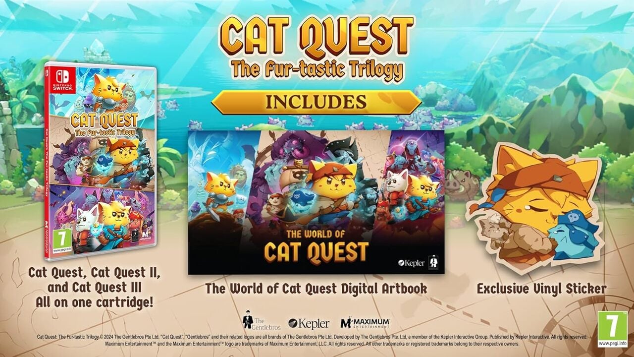 Cat Quest: The Fur-tastic Trilogy obtiene un lanzamiento físico para Switch