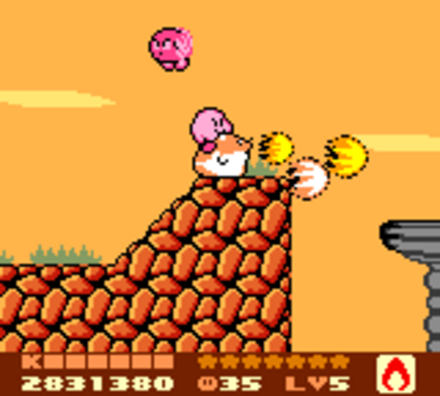 Kirby Blitz: Kirby's Dream Land 2 (Game Boy) - The Game Hoard