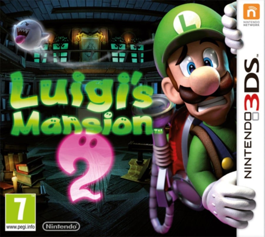 Luigi's Mansion 2 3DS Cover