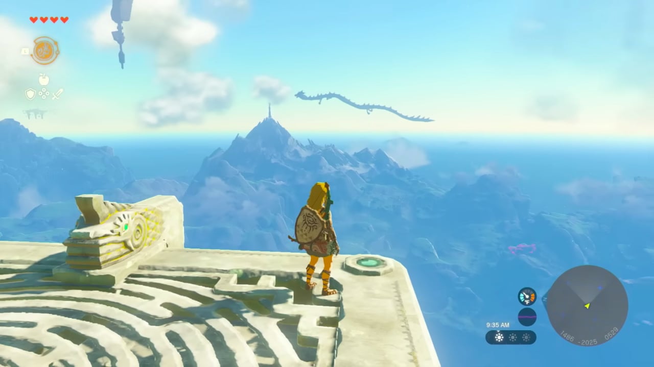 Zelda: Tears of the Kingdom Showcase Sky Island Almost as Big as