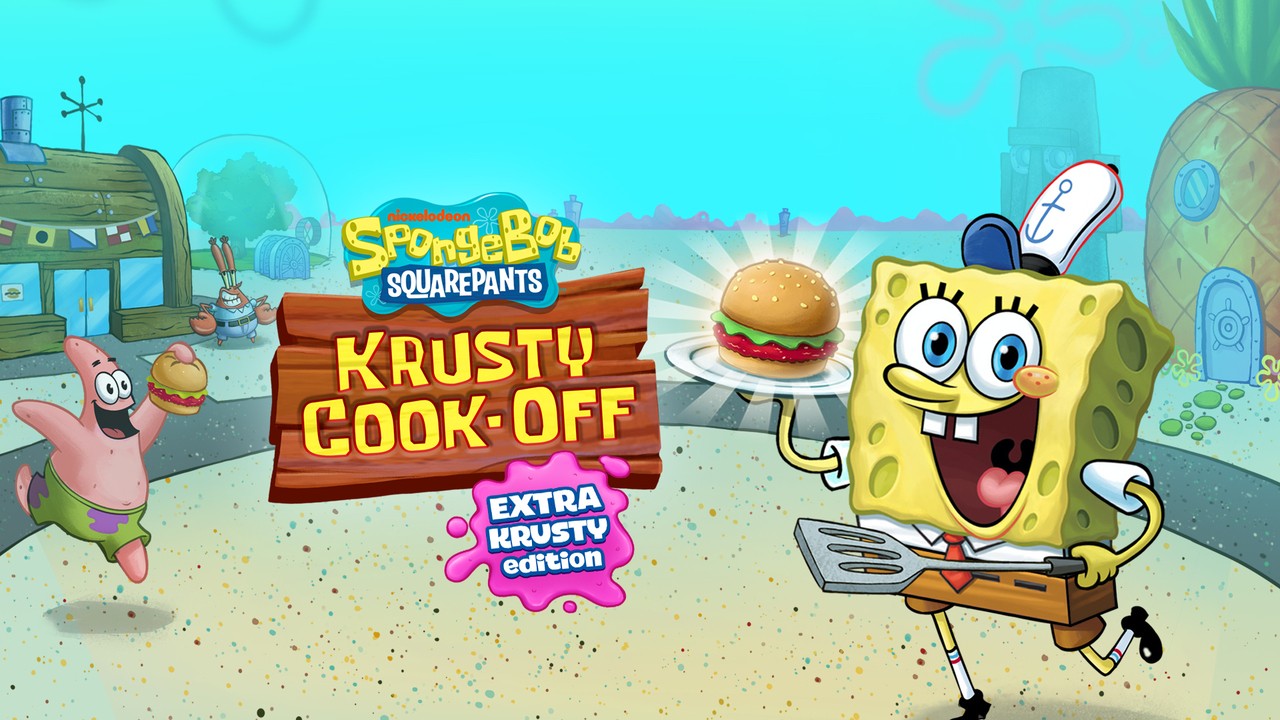 مفاجئة!  سبونجبوب: تم ​​إطلاقه بواسطة Krusty Cook-off Nintendo Switch