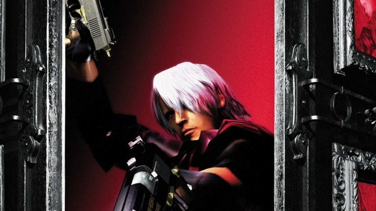 Devil May Cry 3 Dante Dark Red Cosplay Costume