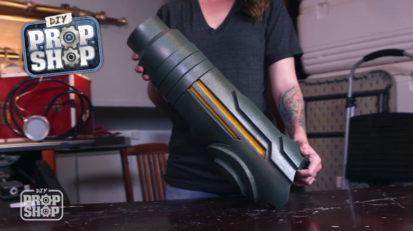How to Create Samus' Arm Cannon: DIY Prop Shop Crafts Iconic Metroid Weapon