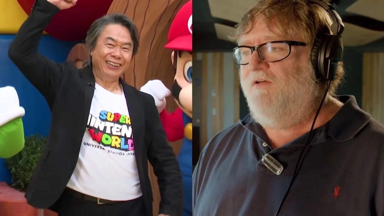 Random: Gabe Newell says Shigeru Miyamoto’s games made him a better developer