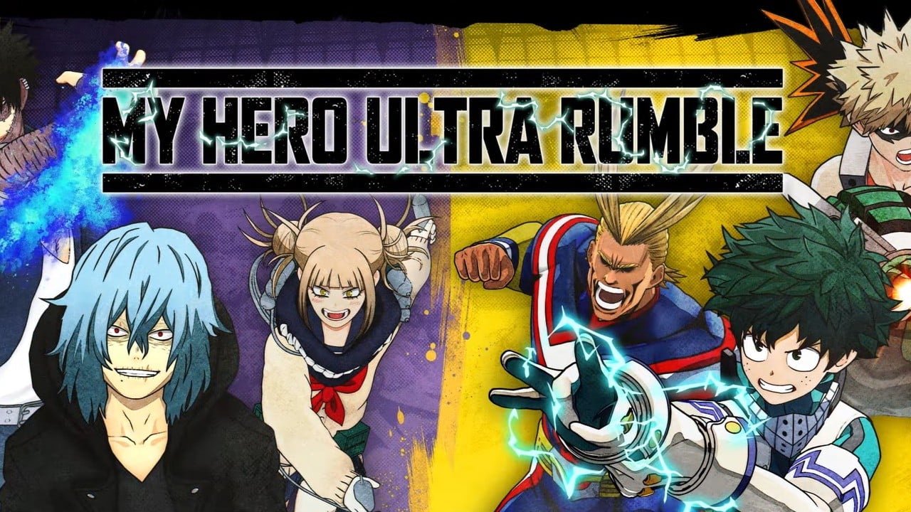 New My Hero Academia Battle Royale Console Game! Ultra Rumble! SJ Scans 