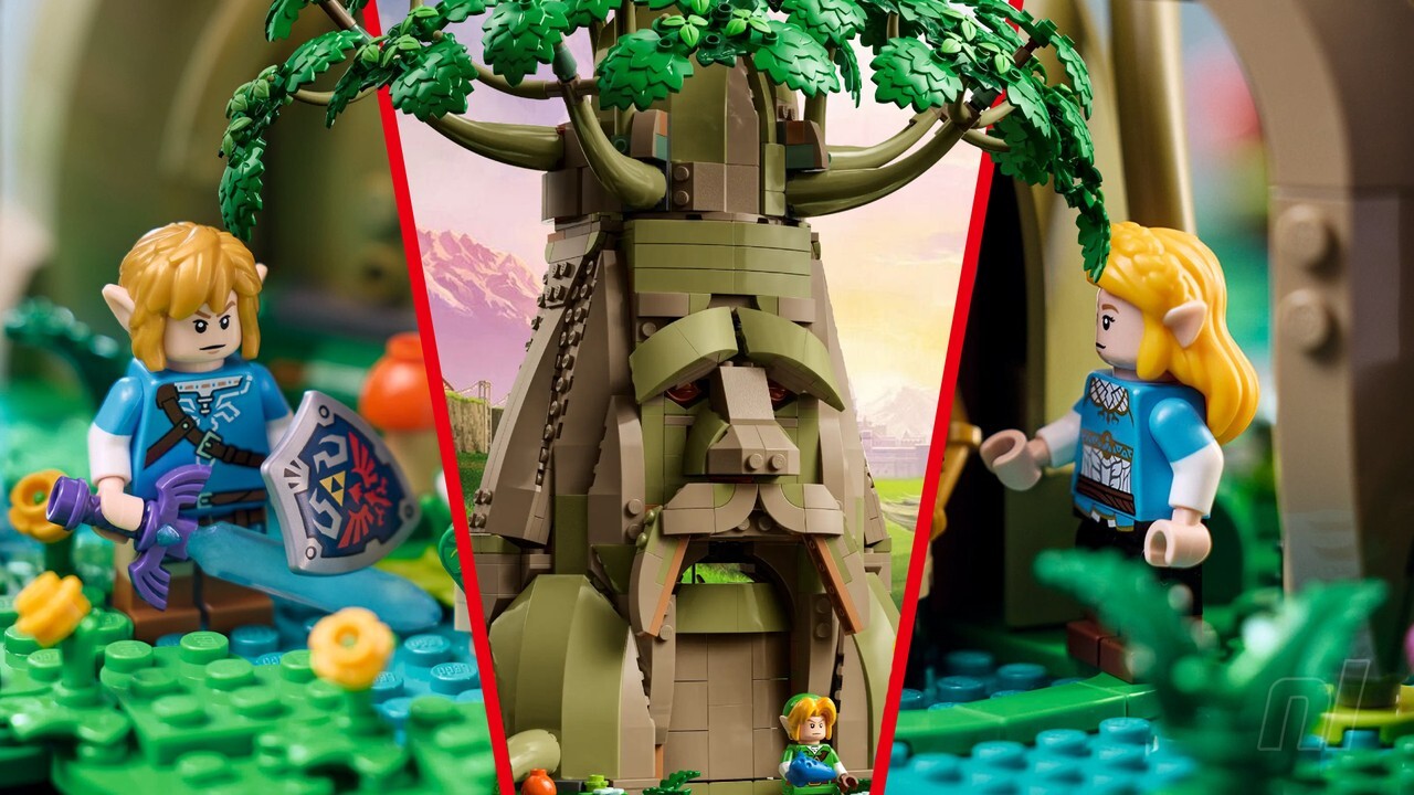 13 fantastici dettagli che abbiamo notato nel set LEGO del Grande albero Deku di The Legend Of Zelda