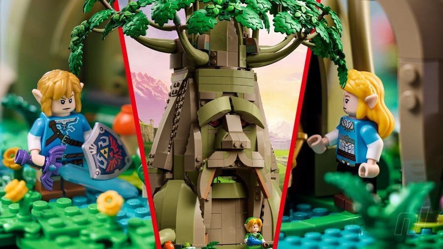LEGO Zelda Deku Tree Details