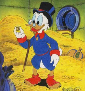 Inspired by Scrooge McDuck