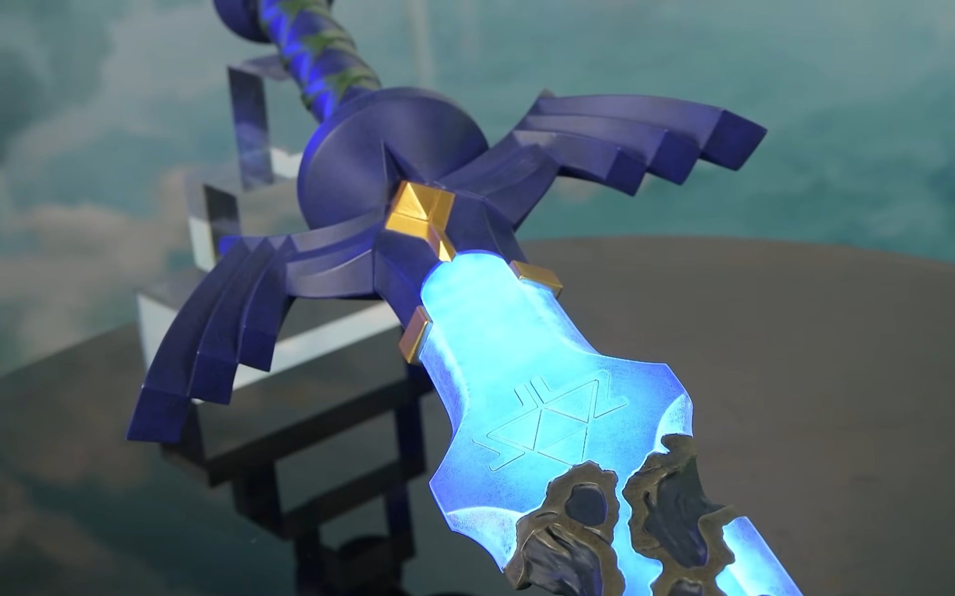 The Legend of Zelda: Tears of the Kingdom Decayed Master Sword Life-Size Statue Pre-Orders Now Live—Exclusive Edition Detailed - Nintendo News Article