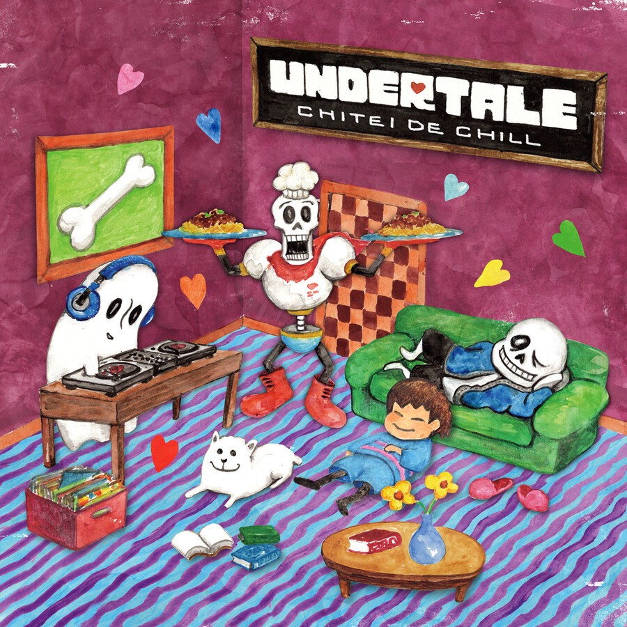 Undertale Chitei de Chill CD Art
