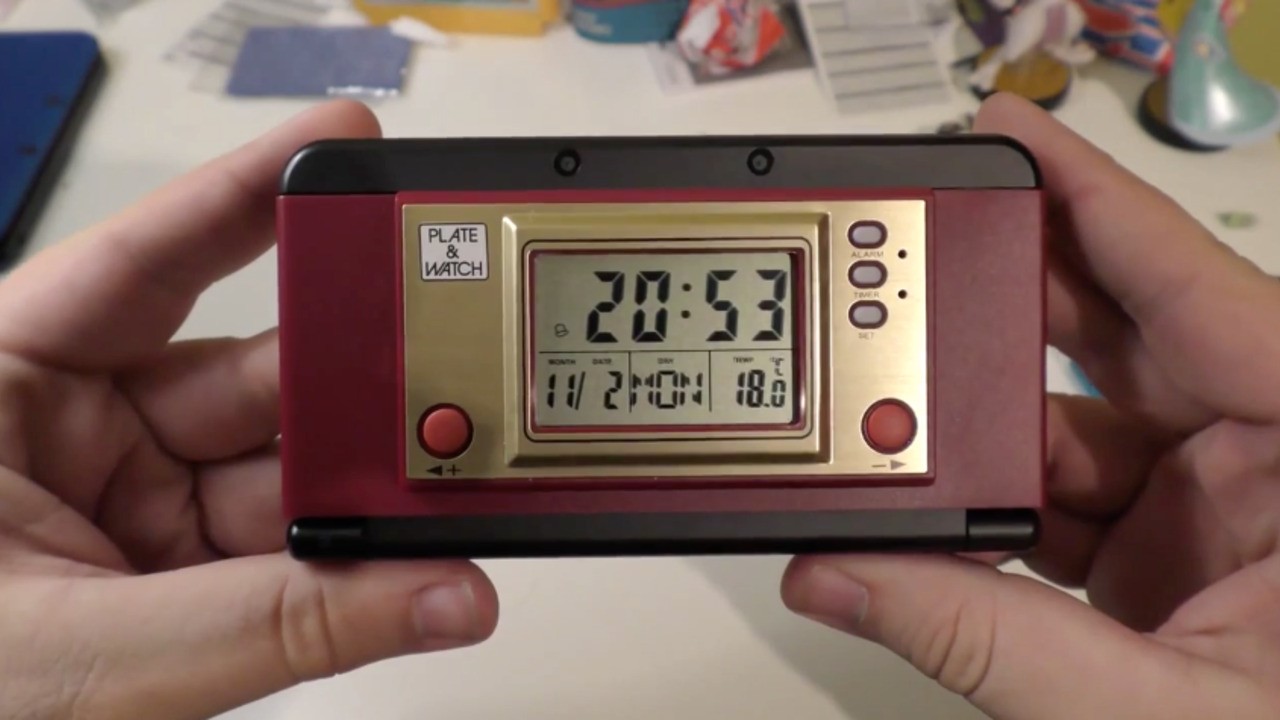 視頻：看新的3DS Retro Plate＆Watch In Action