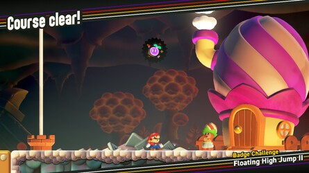 Super Mario Bros. Wonder: World 6 - Badge Challenge - Floating High Jump II 6