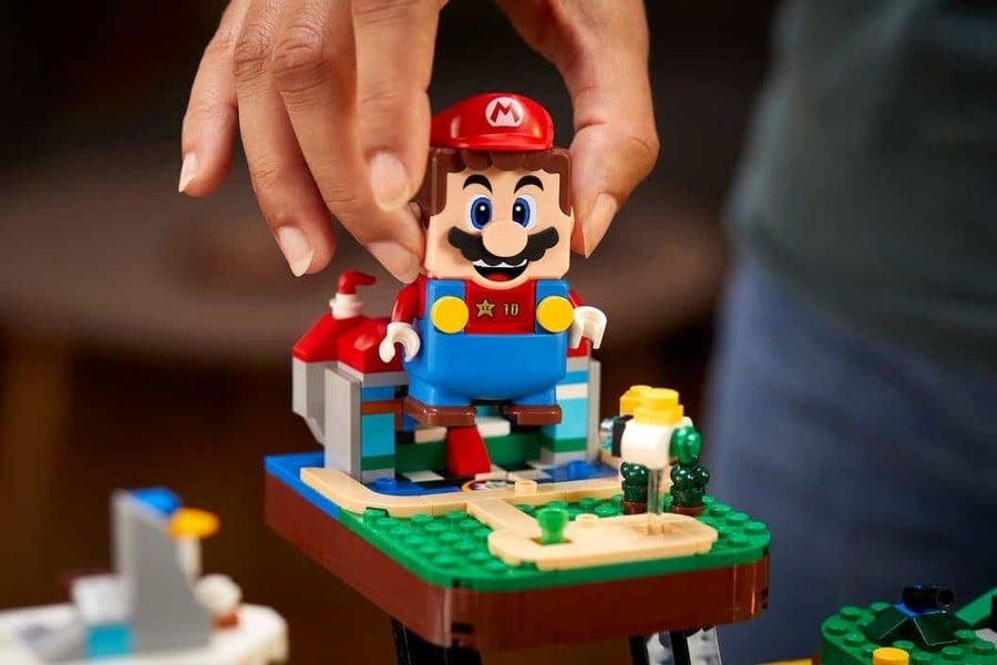 Super Mario 64 Lego Block