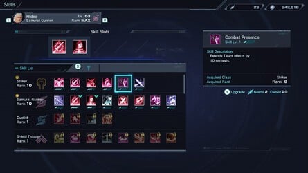 xcx - best combat builds