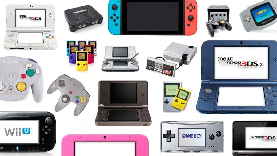 This month's scan: Nintendo handhelds like you've never seen