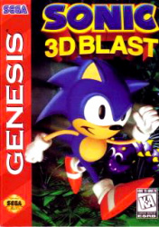 Sonic 3D Blast Cover