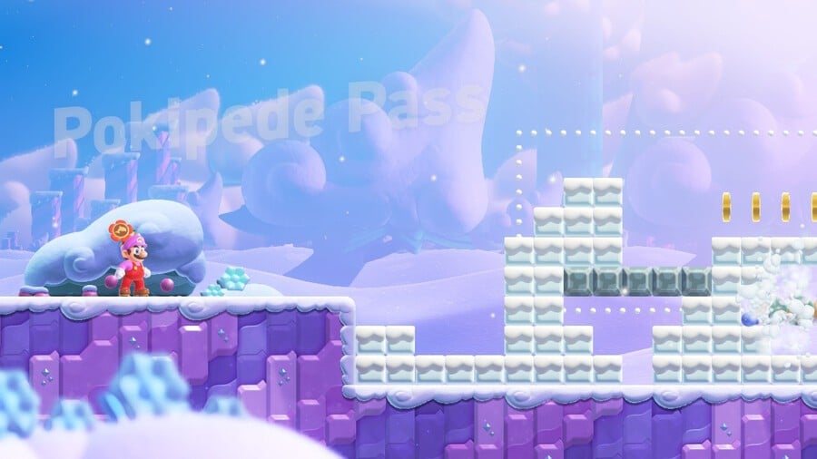 Super Mario Bros. Wonder Walkthrough: World 2 - Pokipede Pass 1