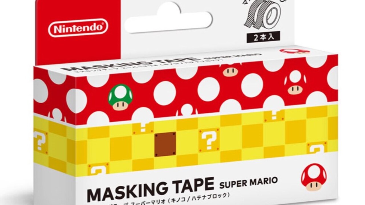 This Nintendo Themed Masking Tape Will Keep Your Labo Stuck On Brand Nintendo Life