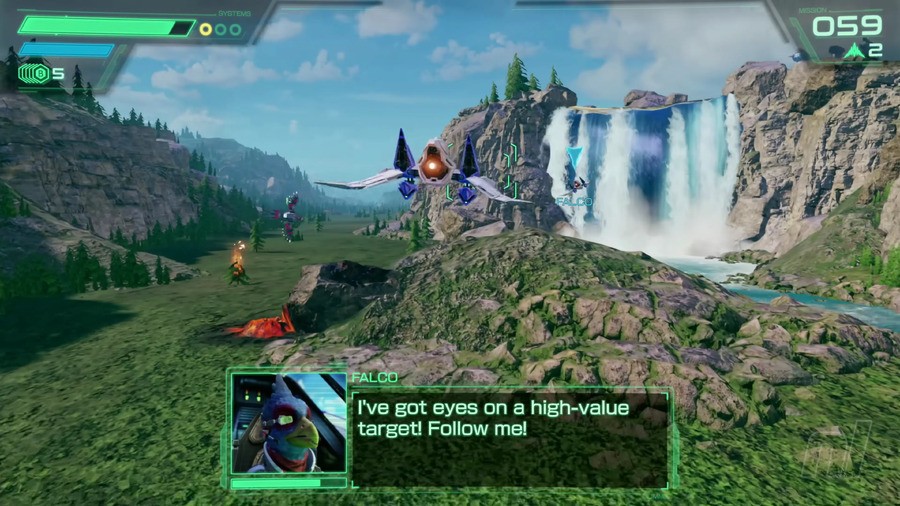 Corneria in Star Fox on Switch 2