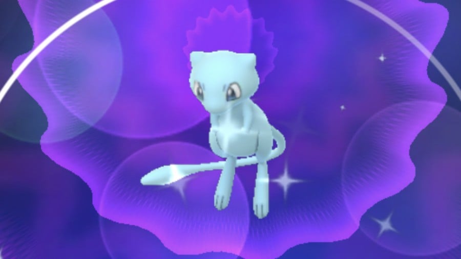 finally caught my shiny mew in pokemon go only for it to barely be 2  stars😭💔 : r/pokemongo