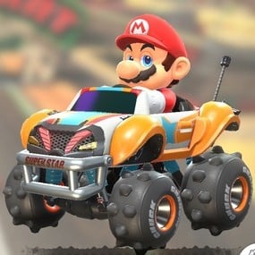Mario Kart World - Chargin' Truck