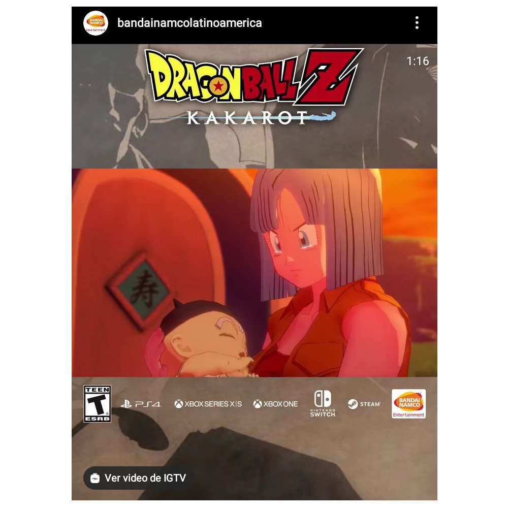 Switch Logo In According A Namco To Was Z: Mistake, Life Trailer DLC Dragon Kakarot Nintendo Bandai | Ball