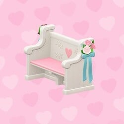 1. Wedding Bench