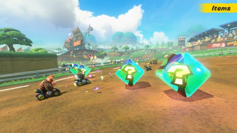 Mario Kart World Item Boxes