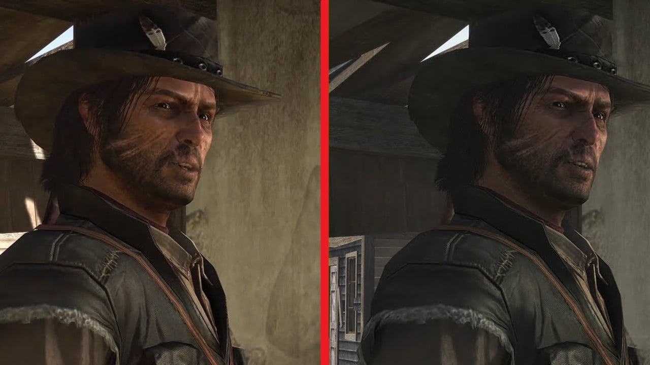 Video: Red Dead Redemption (Switch & Xbox Series X) grafikas salīdzinājums