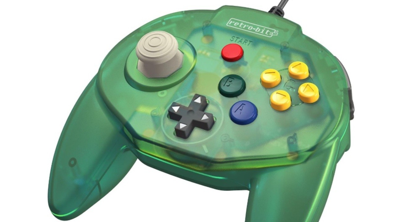  3rd Party Classic Retro N64 Bit USB Wired Controller