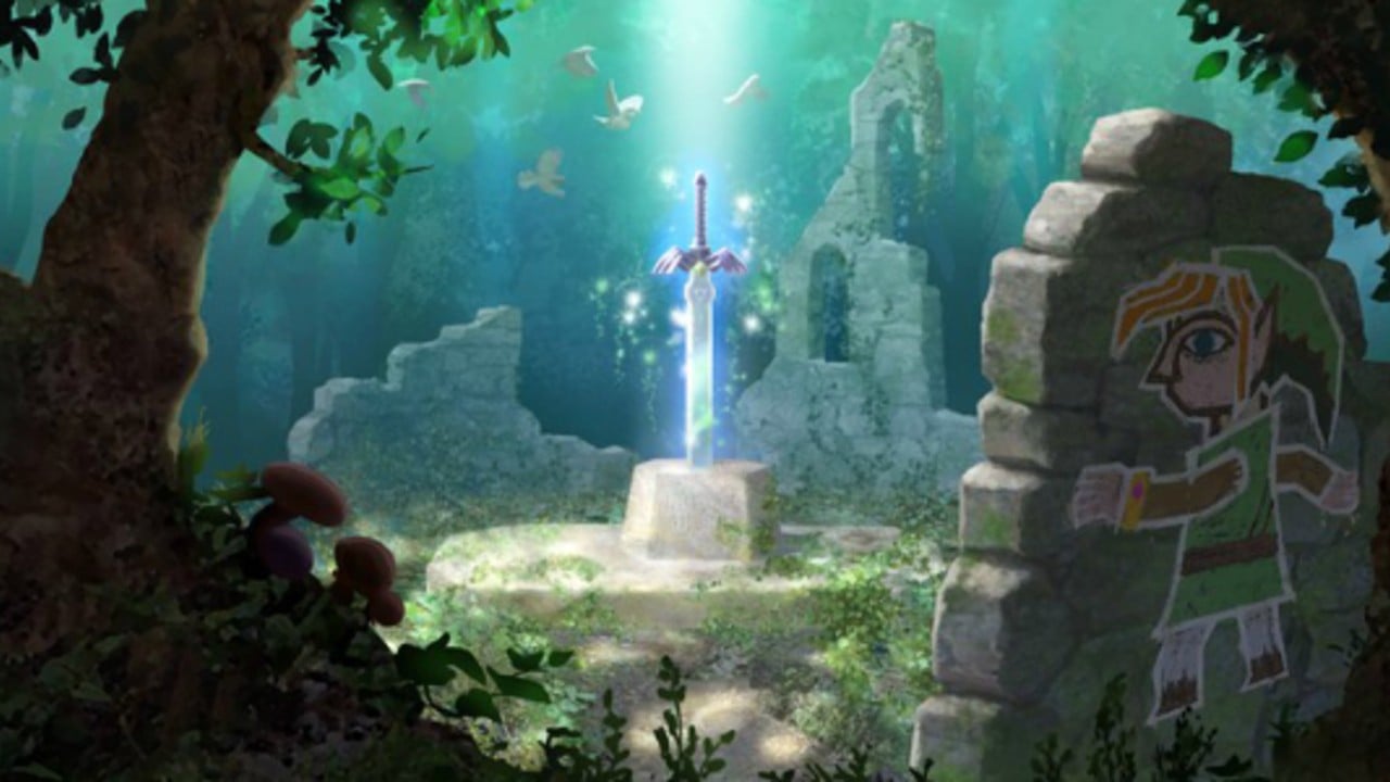 A Link Between Worlds concept art is so pretty it hurts – Destructoid