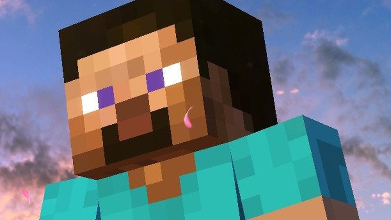 Random Minecrafts Steve Gets His Beard Back Confirming It Was Never A Smile Nintendo Life