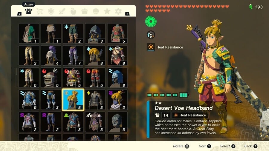 Zelda: Tears Of The Kingdom: All Armour Locations And Best Armour Sets 9