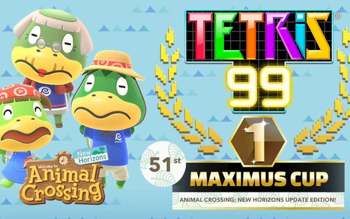 Tetris 99's First - Island life returns next week.Animal Crossing: New Horizons