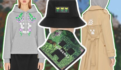 Minecraft Teams Up With Burberry To Make Expensive Fancy Merch