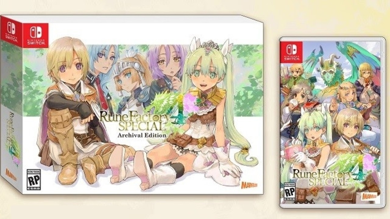 Rune factory 4 special archival on sale edition pre order