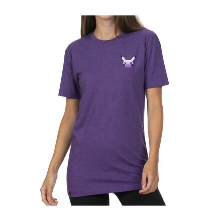 Startled Pikachu T Shirt (Purple) Product Image