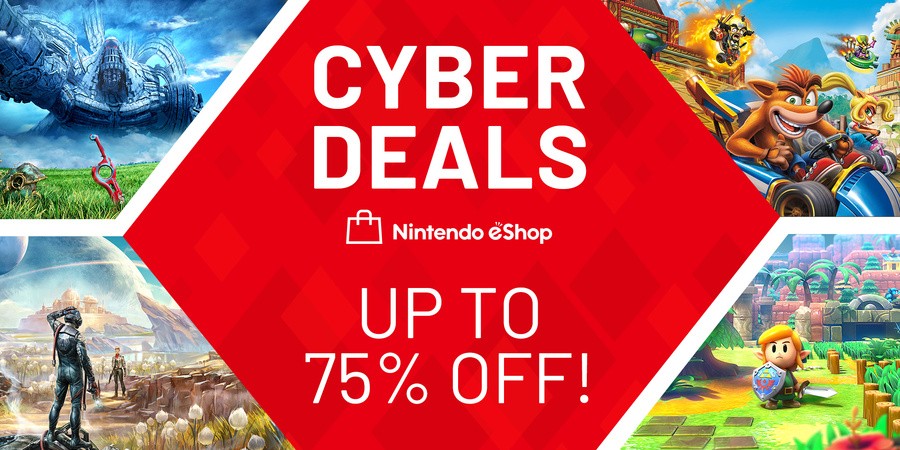 Nintendo Switch Cyber Deals Sale