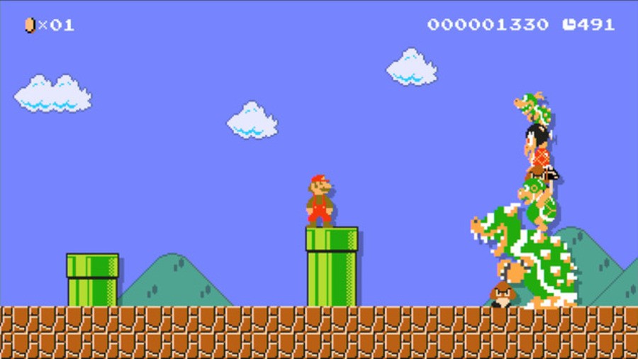 Super Mario Maker - Screen 1