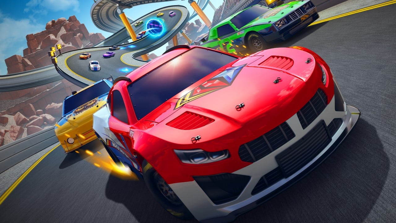 NASCAR Arcade Rush تسرّع محركها في Switch الشهر المقبل